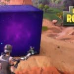 Mysterious Purple Cube Appears on Fortnite map