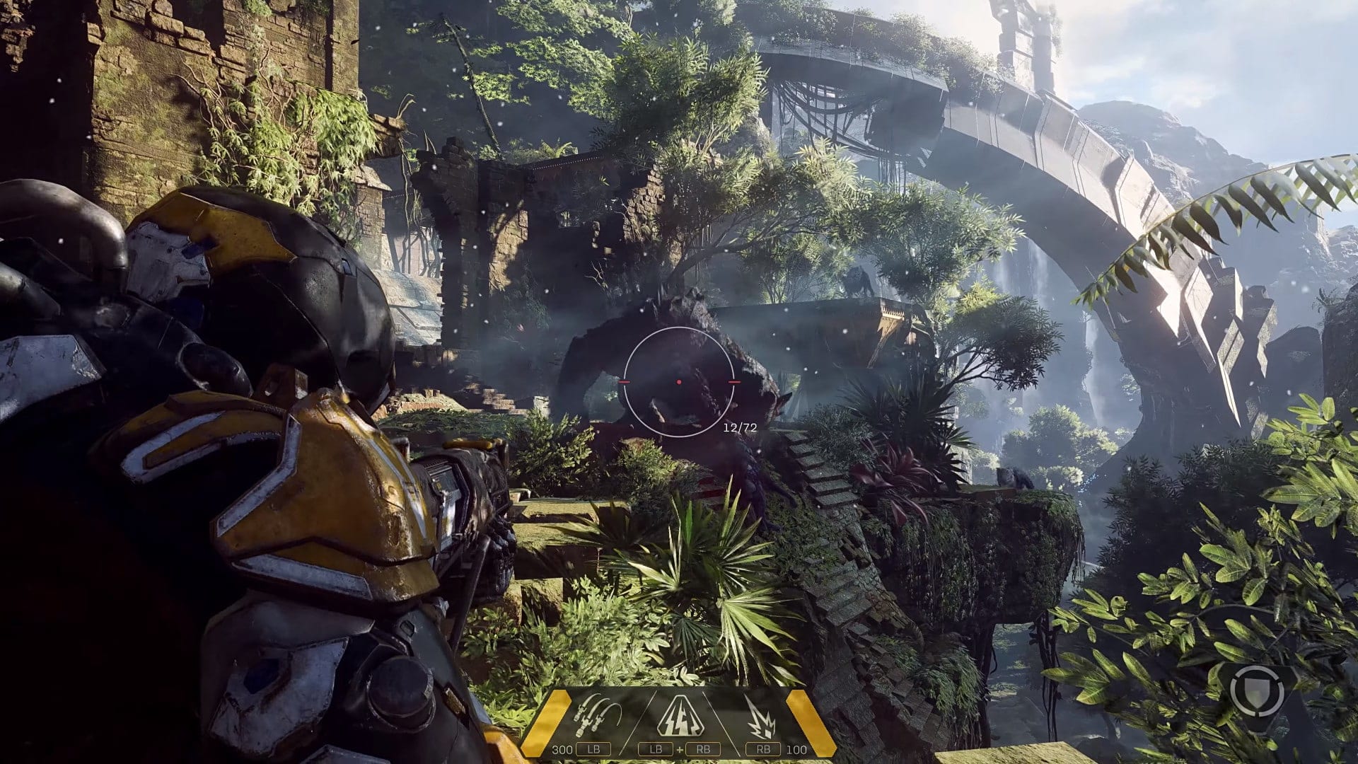 Anthem Single Player Footage Showcased