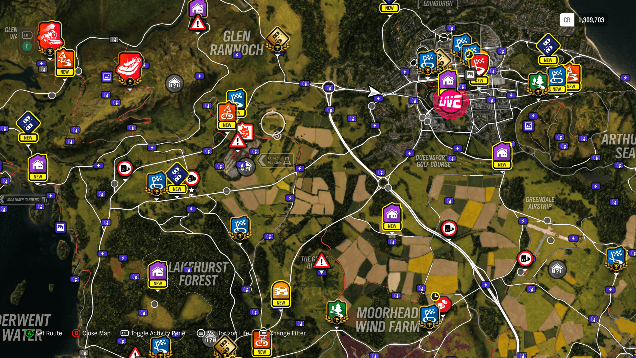 Forza horizon 4 treasure map